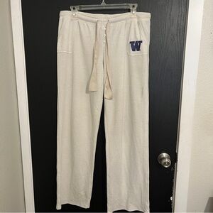 University of Washington Cream Lounge Pants